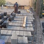 ساختمان چهار طبقه مسکونی واقع در خیابان گلستان دو نبش