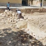 ساختمان چهار طبقه مسکونی واقع در خیابان گلستان دو نبش