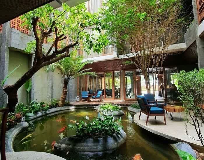 محوطه سازی باغ در استان اصفهان