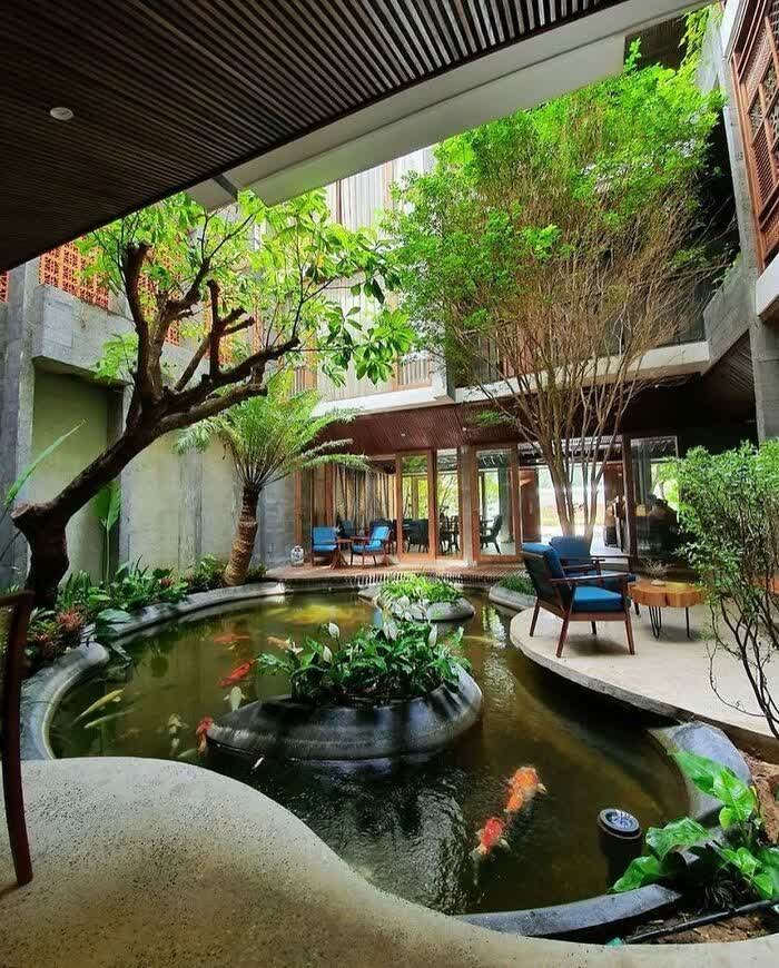 محوطه سازی باغ در استان اصفهان